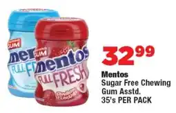 OK Foods Mentos Sugar Free Chewing Gum Asstd. offer