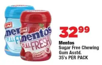 OK Foods Mentos Sugar Free Chewing Gum Asstd. offer