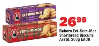 OK Foods Bakers Eet-Sum-Mor Shortbread Biscuits Asstd. offer