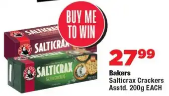 OK Foods Bakers Salticrax Crackers Asstd. offer