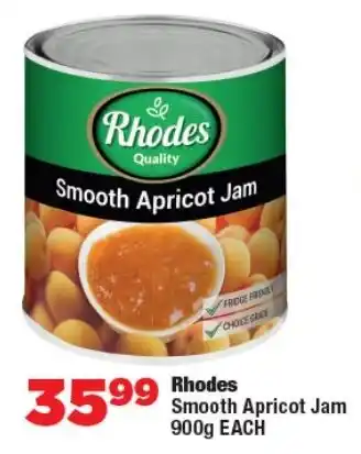 OK Foods Rhodes Smooth Apricot Jam offer