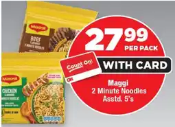 OK Foods Maggi 2 Minute Noodles Asstd. offer