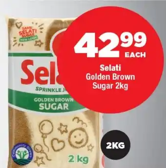OK Foods Selati Golden Brown Sugar offer