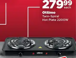 OK Foods Ottimo Twin-Spiral Hot Plate 2200W offer