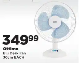 OK Foods Ottimo Blu Desk Fan offer
