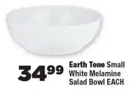 OK Foods Earth Tone Small White Melamine Salad Bowl offer