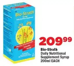 OK Foods Bio-Strath Daily Nutritional Supplement Syrup offer