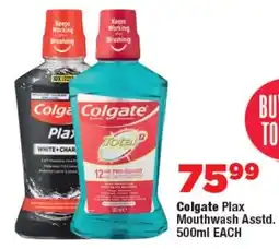 OK Foods Colgate Plax Mouthwash Asstd. offer