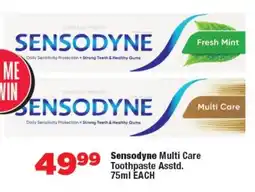 OK Foods Sensodyne Multi Care Toothpaste Asstd. offer