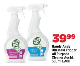 OK Foods Handy Andy Ultrafast Trigger All Purpose Cleaner Asstd. offer