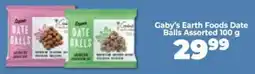 Food Lover's Market Gaby's Earth Foods Date Balls Assorted offer