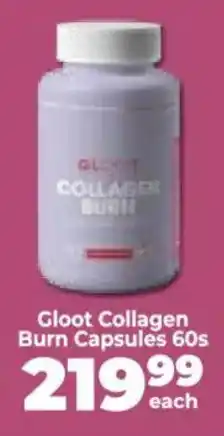 Food Lover's Market Gloot Collagen Burn Capsules offer