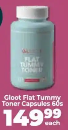 Food Lover's Market Gloot Flat Tummy Toner Capsules offer