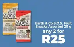 Food Lover's Market Earth & Co S.O.S. Fruit Snacks Assorted offer
