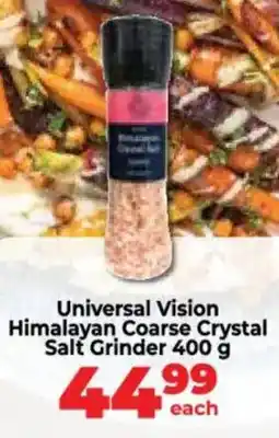 Food Lover's Market Universal Vision Himalayan Coarse Crystal Salt Grinder offer