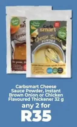 Food Lover's Market Carbsmart Cheese Sauce Powder, Instant Brown Onion or Chicken Flavoured Thickener offer