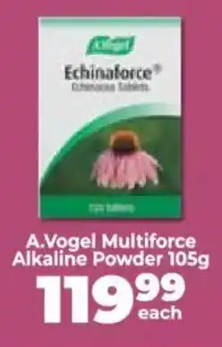 Food Lover's Market A.Vogel Multiforce Alkaline Powder offer