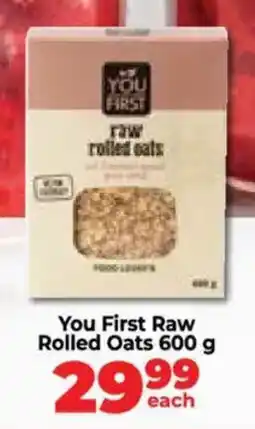 Food Lover's Market You First Raw Rolled Oats offer