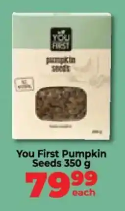 Food Lover's Market You First Pumpkin Seeds offer