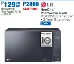 OK Furniture LG NeoChef Microwave Oven offer