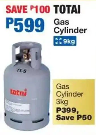 OK Furniture Totai Gas Cylinder offer