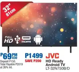 OK Furniture JVC HD Ready Android TV offer