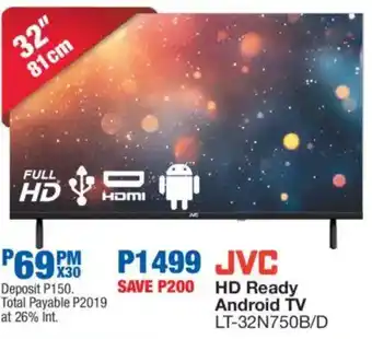 OK Furniture JVC HD Ready Android TV offer