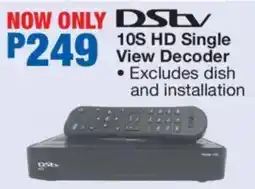 OK Furniture DStv 10S HD Single View Decoder offer