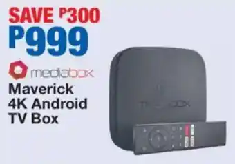 OK Furniture Mediabox Maverick 4K Android TV Box offer