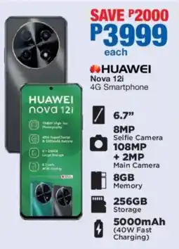 OK Furniture HUAWEI Nova 12i 4G Smartphone offer