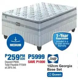 OK Furniture Sealy 152cm Georgia Base Set offer