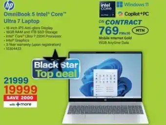 Incredible Connection HP OmniBook 5 Intel Core Ultra 7 Laptop offer