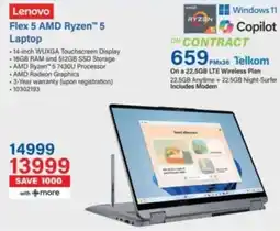 Incredible Connection Lenovo Flex 5 AMD Ryzen 5 Laptop offer