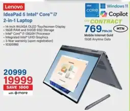 Incredible Connection Lenovo IdeaPad 5 Intel Core i7 2-in-1 Laptop offer