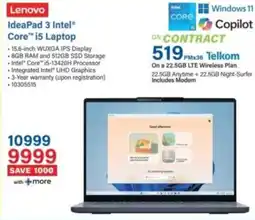 Incredible Connection Lenovo IdeaPad 3 Intel Core i5 Laptop offer
