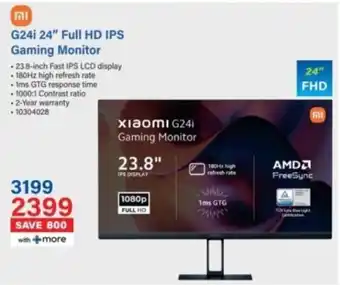 Incredible Connection Xiaomi G24i 24" Full HD IPS Gaming Monitor offer