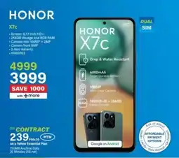 Incredible Connection Honor X7c offer