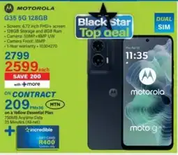 Incredible Connection Motorola G35 5G 128GB offer