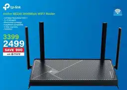Incredible Connection Tp-link Archer BE230 3600Mbps WiFi7 Router offer