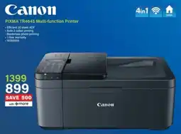 Incredible Connection Canon PIXMA TR4645 Multi-function Printer offer