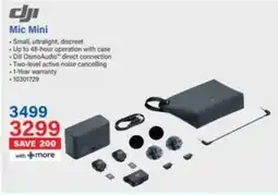 Incredible Connection Dji Mic Mini offer