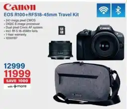 Incredible Connection Canon EOS R100+RFS18-45mm Travel Kit offer