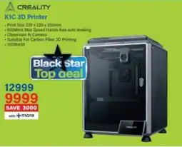 Incredible Connection Creality K1C 3D Printer offer