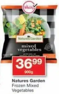 Checkers Hyper Natures Garden Frozen Mixed Vegetables offer