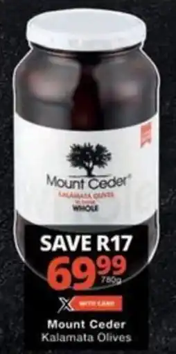 Checkers Hyper Mount Ceder Kalamata Olives offer