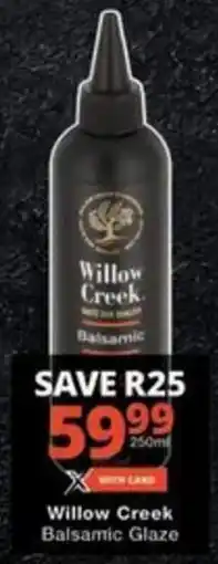 Checkers Hyper Willow Creek Balsamic Glaze offer