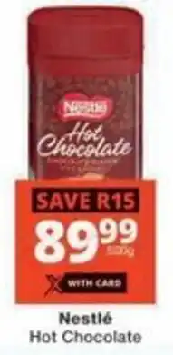 Checkers Hyper Nestlé Hot Chocolate offer