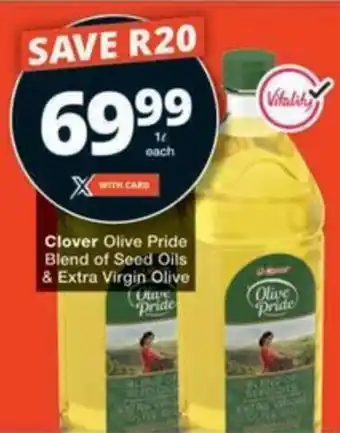 Checkers Hyper Clover Olive Pride Blend of Seed Oils & Extra Virgin Olive offer