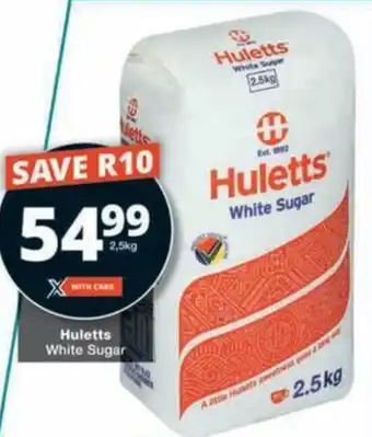 Checkers Hyper Huletts White Sugar offer