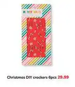 PEP Christmas DIY Crackers 6 Pcs offer